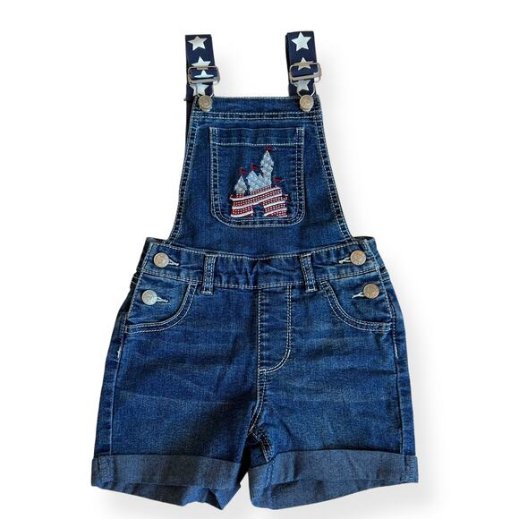 Disney Denim Overalls - Picture 1 of 10